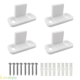 ⭐READY STOCK ⭐2Set White Adjustable Floor Guide Wall/Door Bottom Guide For Sliding Door