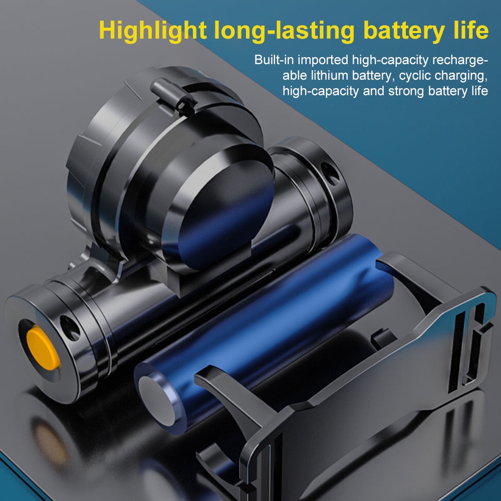 1 Bộ  Đèn Pha cob Ngoài Trời Không Thấm Nước, Nguồn Và Thiết Kế Đèn Kép Cho Khoảng Cách Và Khoảng Cách