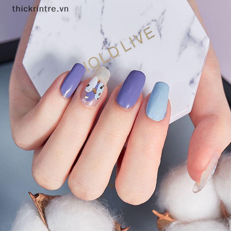 Miếng Dán Móng Tay Đính Kim Cương Giả Thời Trang Diy Đa Dạng Trang Trí Tiệc Tùng