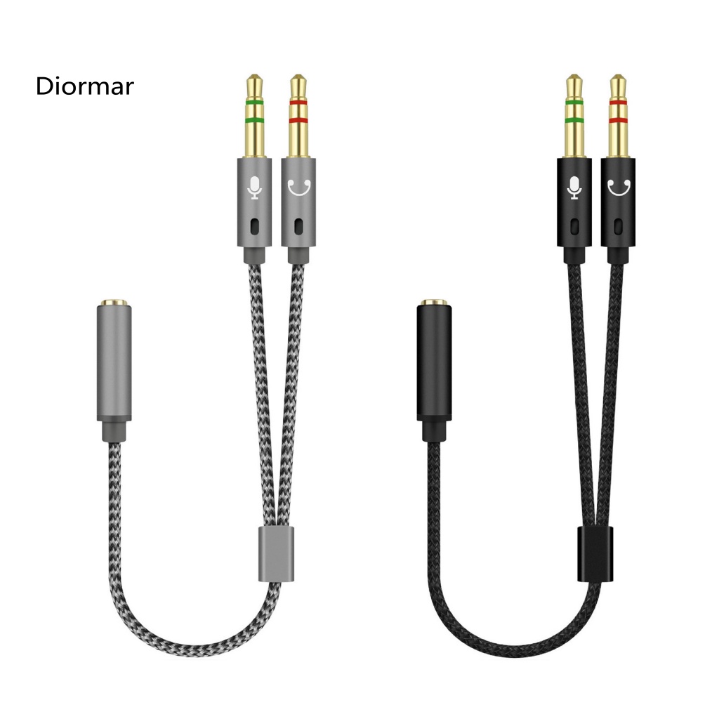 Dây Cáp Chia Âm Thanh 35mm Sang 35mm 2 Trong 1