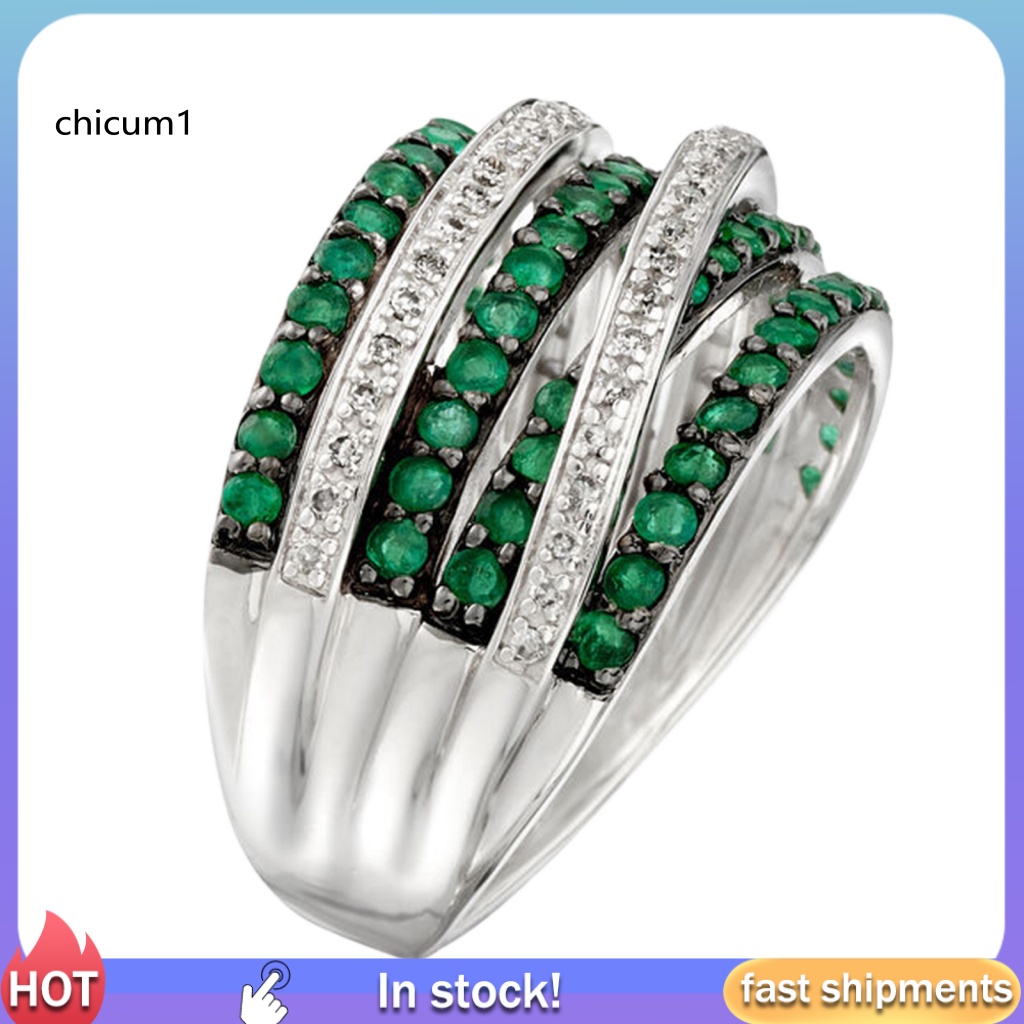 Nhẫn Hợp Kim Thân Thiện Với Da Hình Học Thời Trang Cho Nữ