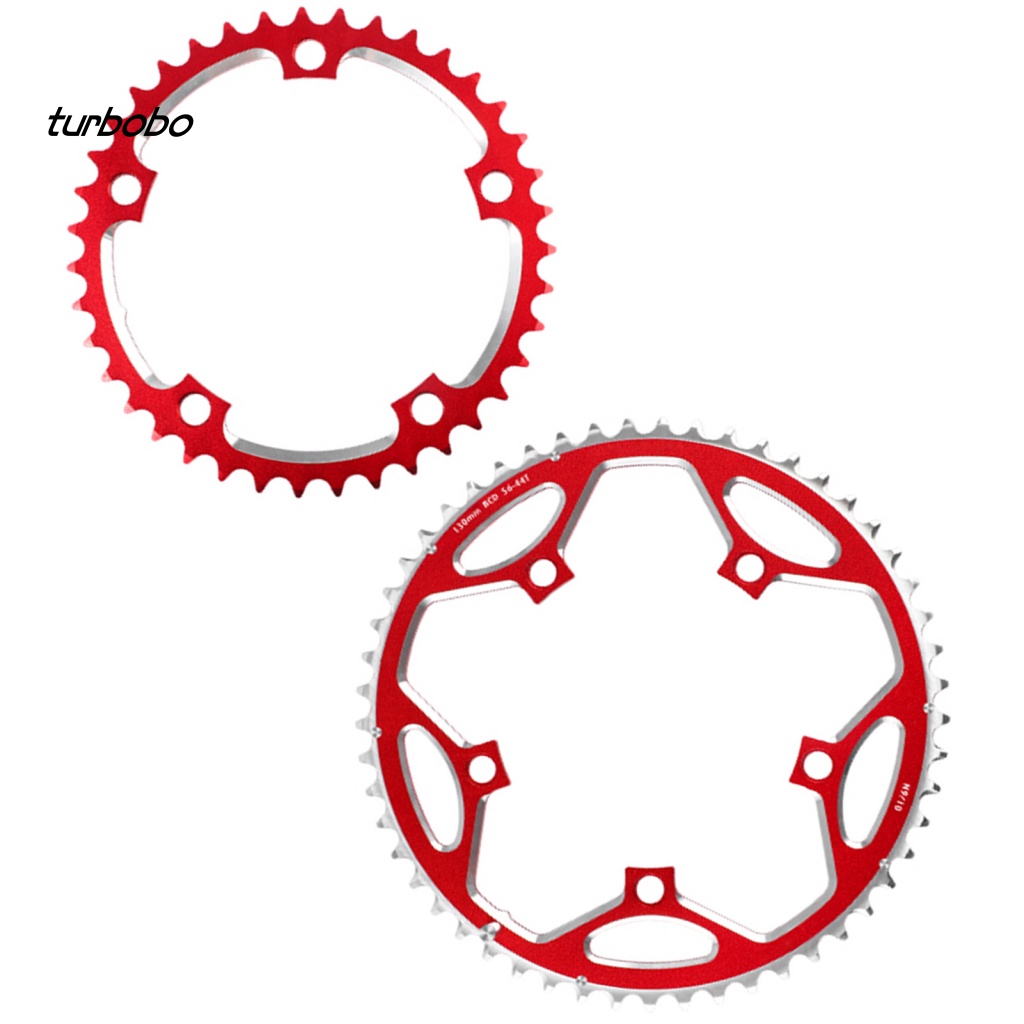 Set 2 Bánh Răng Xe Đạp Tích Hợp Xích Bằng Hợp Kim Nhôm 56T-44T