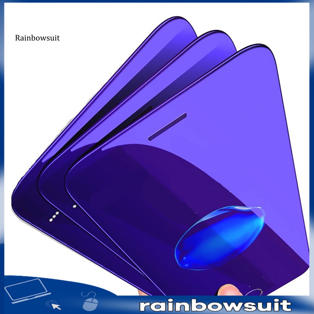 Set 3 Kính Cường Lực Chống Ánh Sáng Xanh Cho iPhone 7 8 X