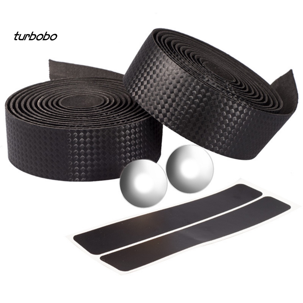 1 Set Băng Quấn Tay Lái Xe Đạp Chất Liệu Giả Da Chống Trượt Chống Thấm Nước