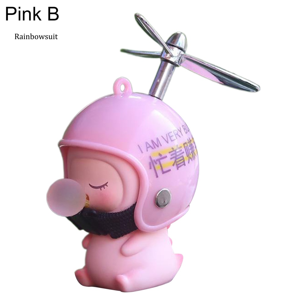 [RB] Đồ Trang Trí Xe Hơi / Mũ Bảo Hiểm Xe Đạp Hoạ Tiết Hoạt Hình Dễ Thương Xinh Xắn