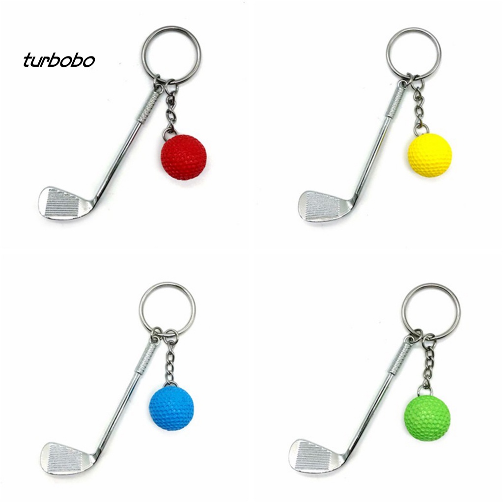 Móc Khóa Hình Quả Bóng Golf Siêu Nhẹ Xẻ Tà Thời Trang Thể Thao