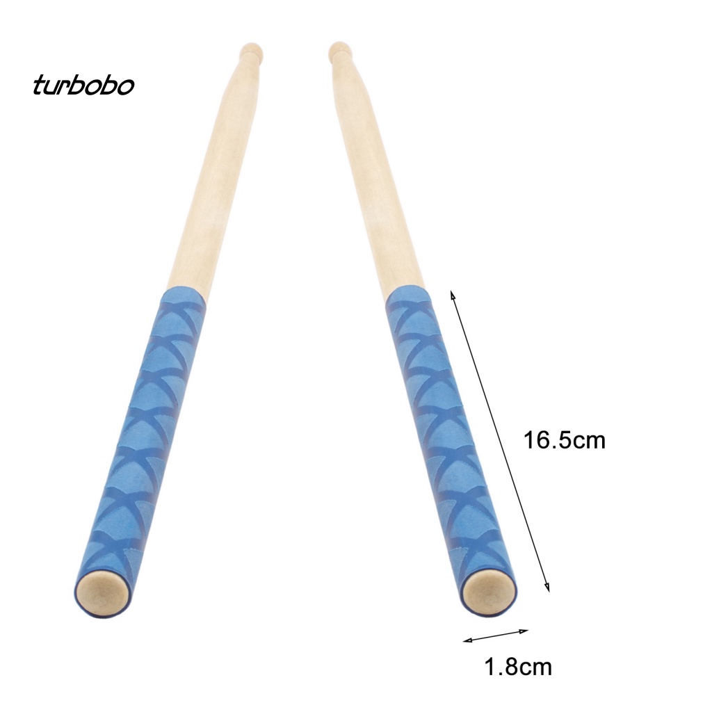 1 Cặp Vỏ Bọc Gậy Đánh Trống Co Nhiệt Chống Trượt Chống Trầy Xước Tiện Dụng