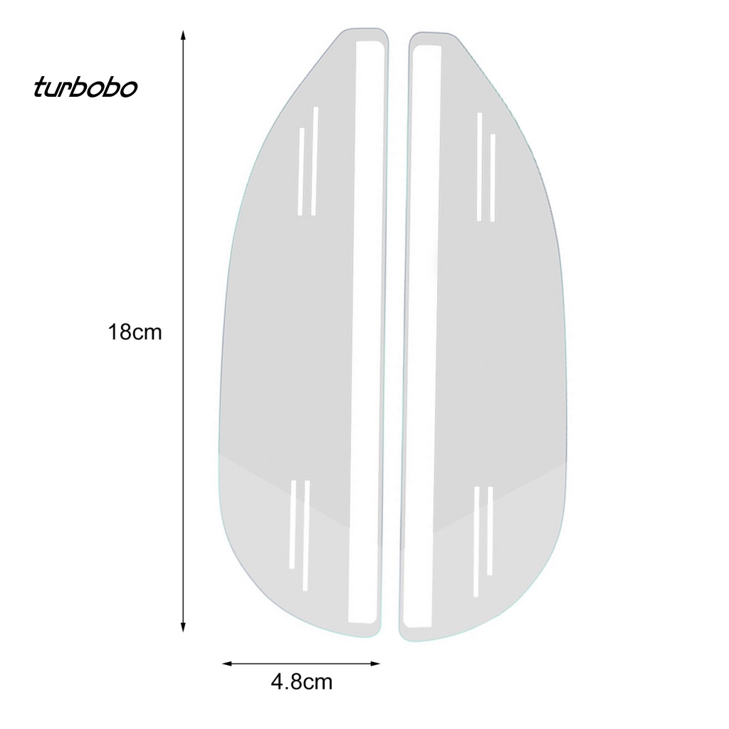 1 Cặp Miếng Dán Bảo Vệ Kính Chiếu Hậu Chống Trầy Chống Trượt Cho Taxi