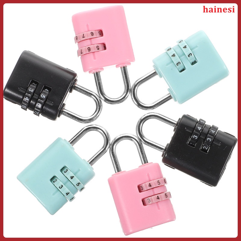 Set 6 Khóa Hành Lí Mini Cho Bé