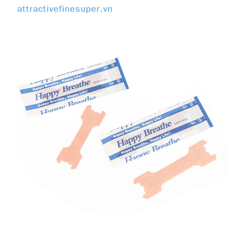 Set 100 Miếng Dán Mũi Chống Ngáy Khi Ngủ Tiện Dụng