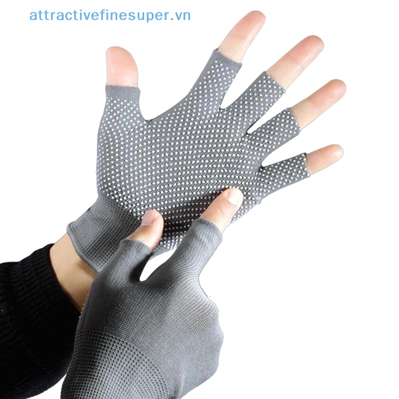 Afs Găng Tay Nửa Ngón Chống Trượt Chống Mồ Hôi Tiện Dụng Khi Đạp Xe