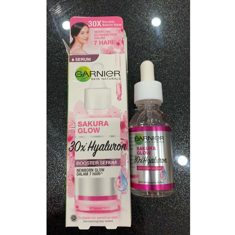 Star Garnier Sakura White Hyaluron Booster Serum 30ml /Face Serum/Pink Garnier Serum