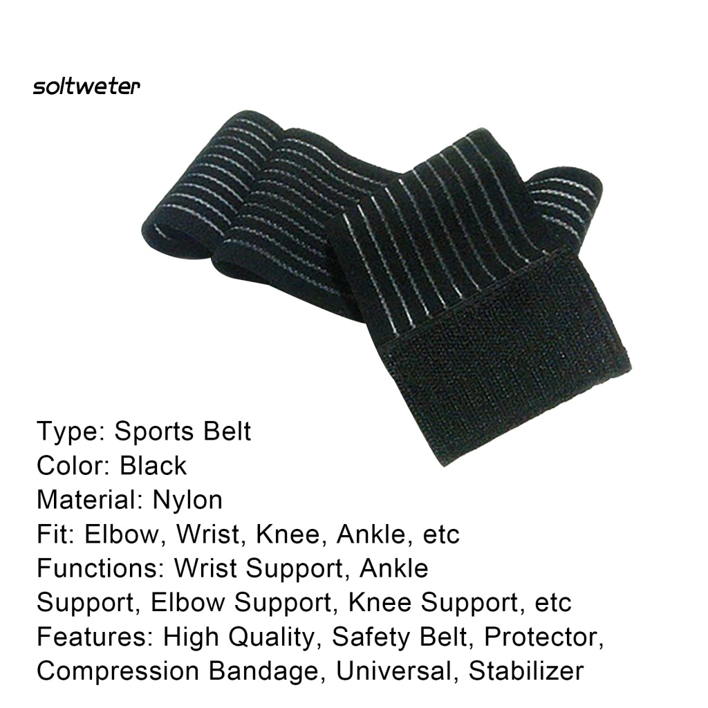 Băng Quấn Thể Thao Co Giãn Gọn Nhẹ Có Thể Tái Sử Dụng Hỗ Trợ Bảo Vệ