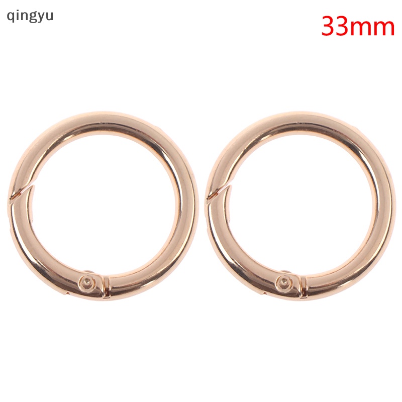 Bộ 2 Khóa Chữ O Bằng Kim Loại Cho Túi Xách