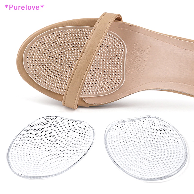 1 Cặp Đệm Silicone Lót Giày Cao Gót Chống Trượt Giảm Đau Tiện Dụng Mới