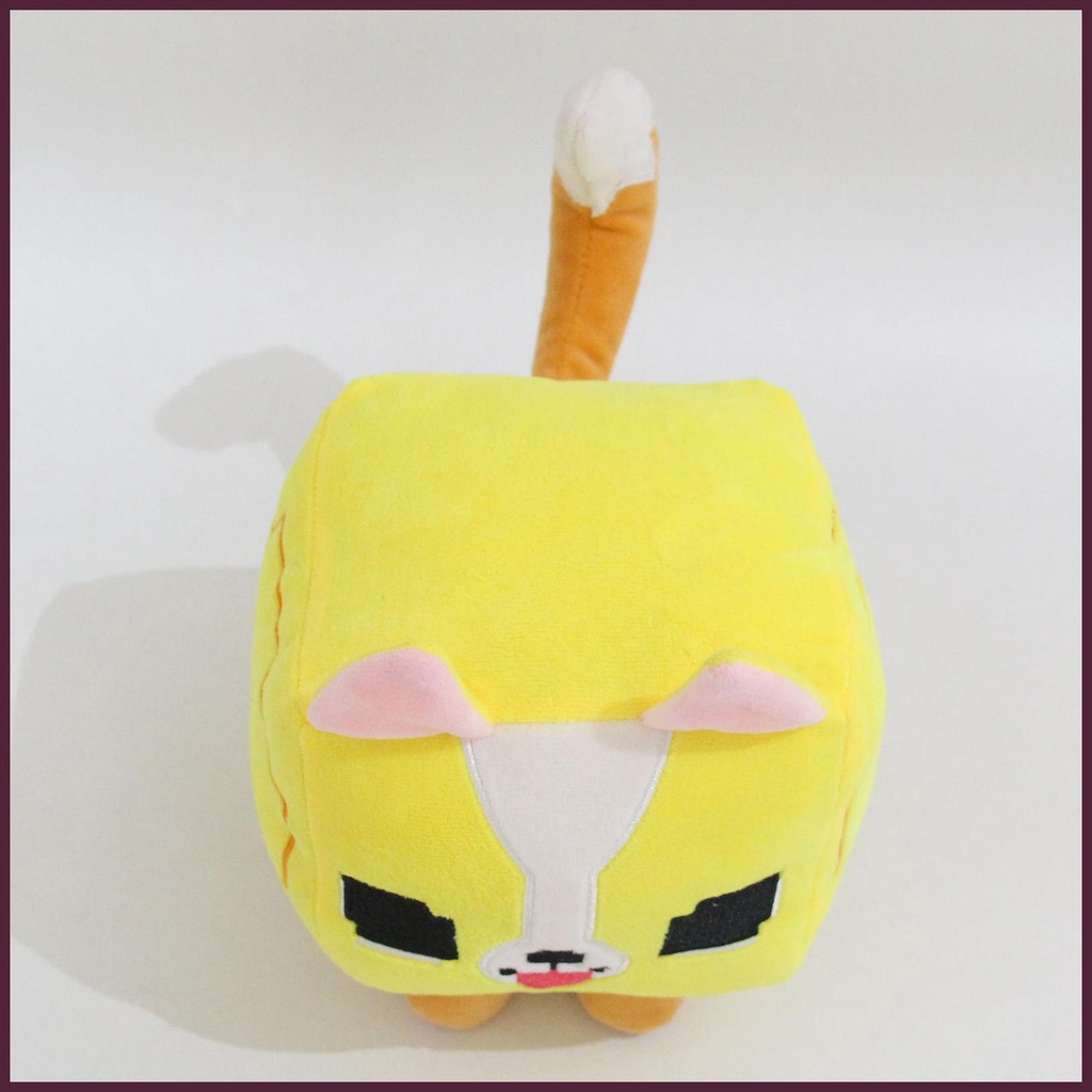 Thú Nhồi Bông Hình Vuông Họa Tiết Hoạt Hình Dễ Thương Cho Mèo Cưng