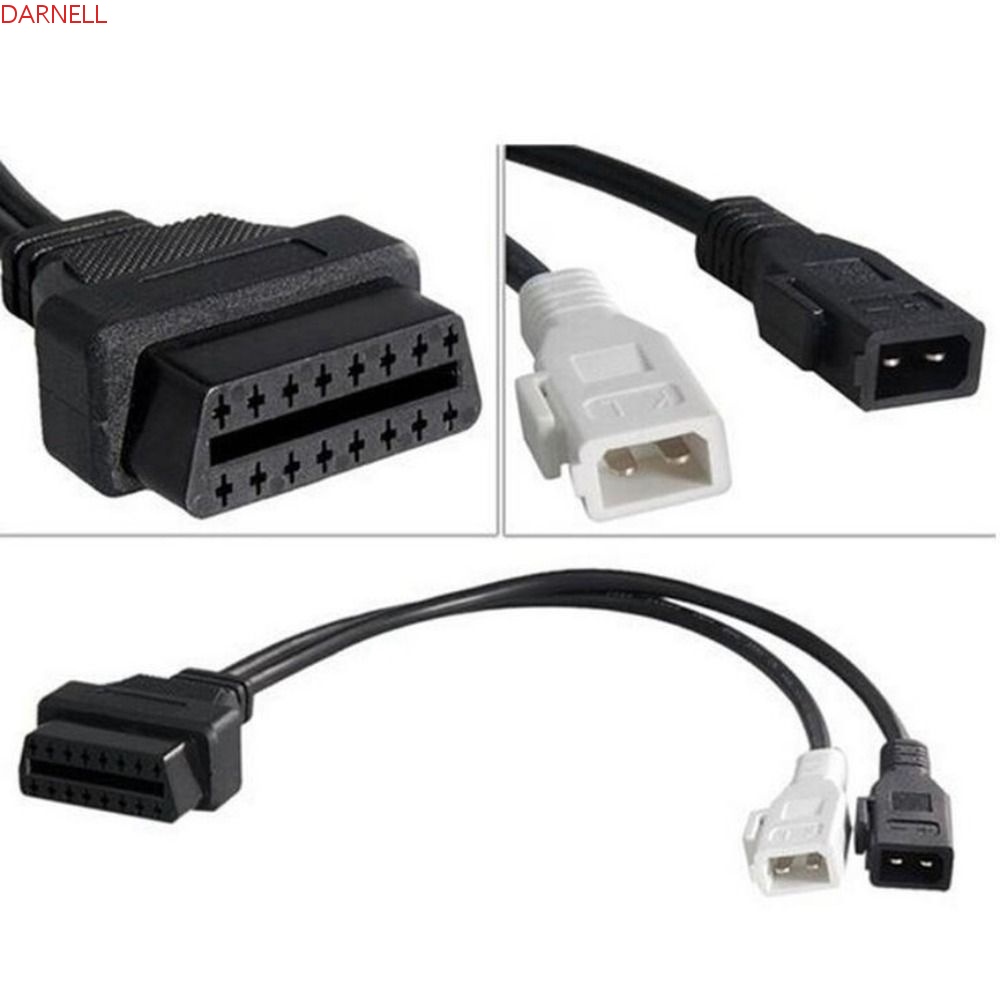 DARNELL Cáp Chuyển Đổi OBD2 2X2 OBD1 OBD2 OBD2 16Pin Chất Lượng Cao Cho Xe Hơi