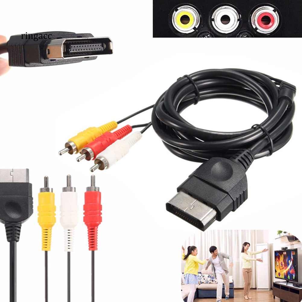 Dây Cáp AV Tổng Hợp 3 RCA Dài 18m Cho Máy Chơi Game Xbox