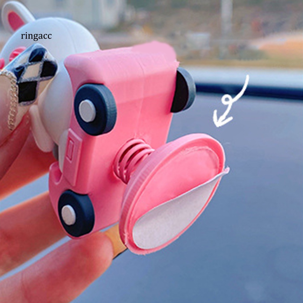 Phụ Kiện Trang Trí Xe Hơi Hình Động Vật Hoạt Hình Dễ Lắc