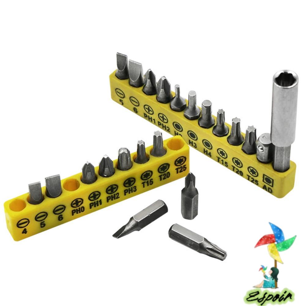 ESPO Bộ 12 Mũi Khoan Mở Rộng 25mm Bằng Thép Đa Năng Tiện Dụng Cho Gia Đình DIY