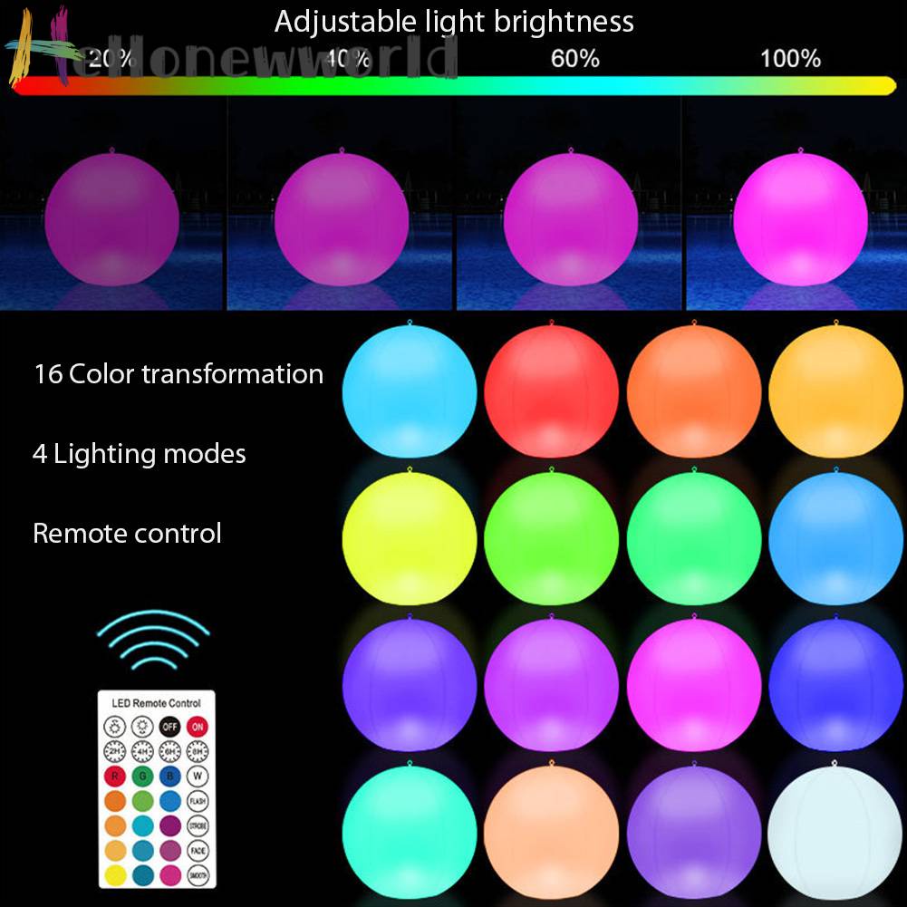 Đèn LED IP68 Chống Thấm Nước Thay Đổi Màu Sắc Sử Dụng Năng Lượng Mặt Trời