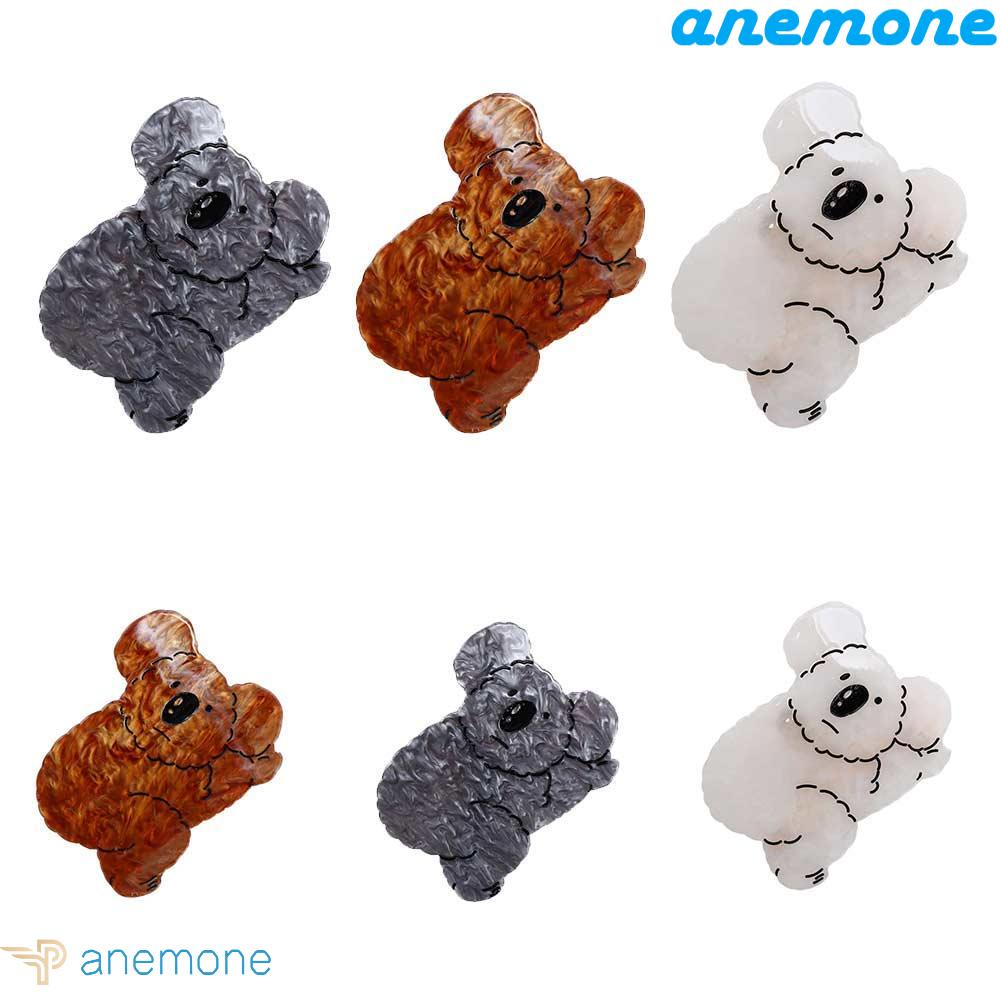 ANEMONE Kẹp Tóc Rửa Mặt / Tắm Hình Cá Mập Axit Acetic Thanh Lịch Cho Nữ