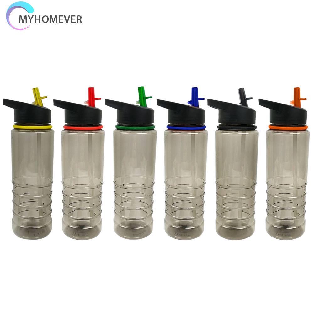 Bình Nước 800ML Kèm Ống Hút Có Thể Tái Sử Dụng