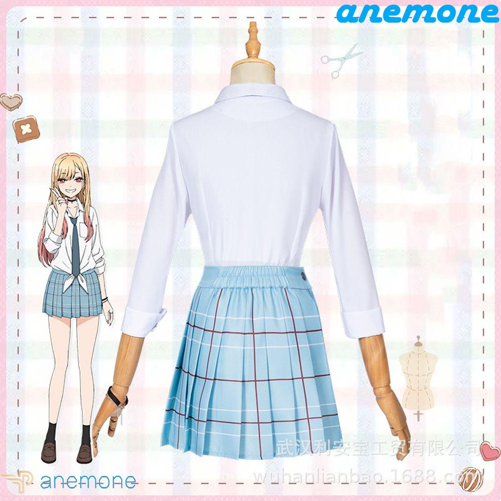 ANEMONE Bộ Đồng Phục Hóa Trang Anime Marin Kitagawa