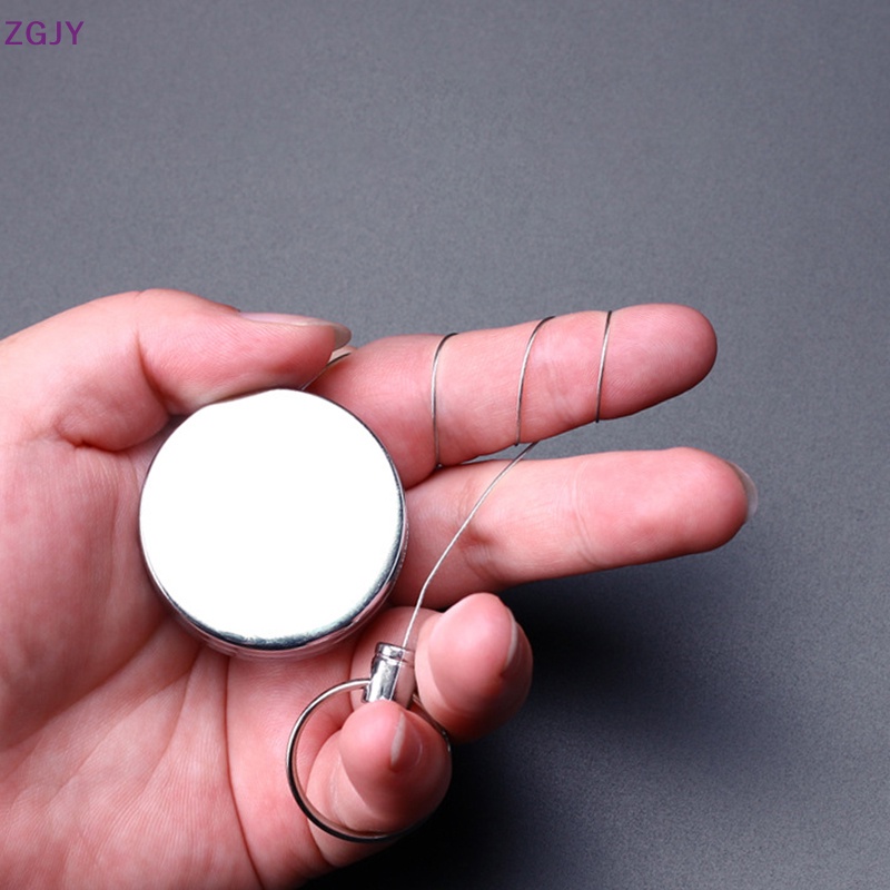 Dây Móc Chìa Khóa Bằng Kim Loại Có Thể Thu Gọn Tiện Dụng Mới