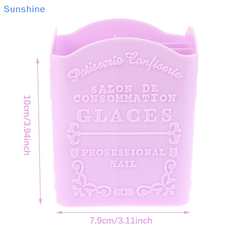 Hộp Đựng Cọ Trang Điểm 4 Ngăn Tiện Lợi