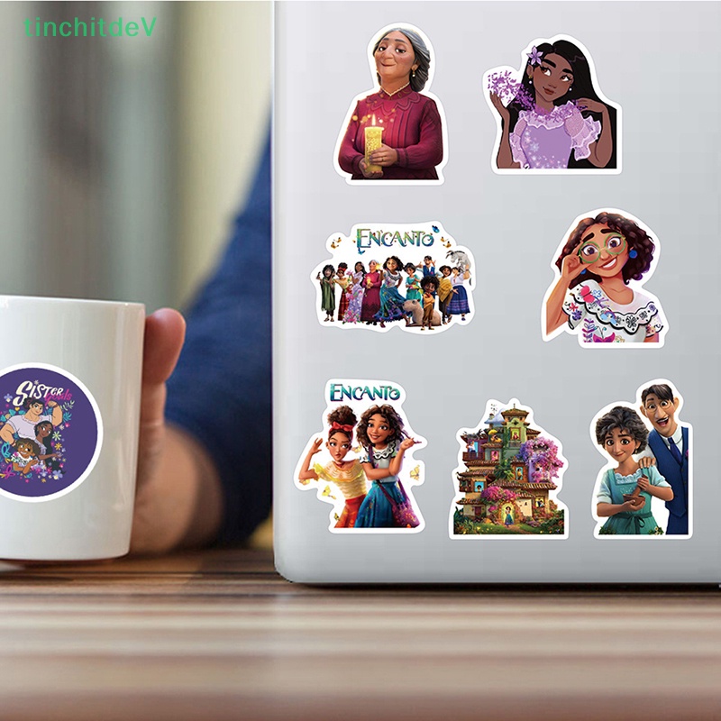 Set 50 Miếng Dán PVC Họa Tiết Hoạt Hình Graffiti Trang Trí Xe Hơi / Guitar / Laptop