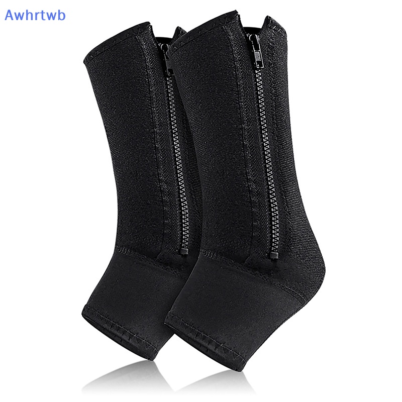 1 Đôi Vớ Nén Cao Đến Đầu Gối Có Dây Kéo Màu Trơn Độ Co Giãn Cao Hỗ Trợ Chăm Sóc Sức Khỏe Mới