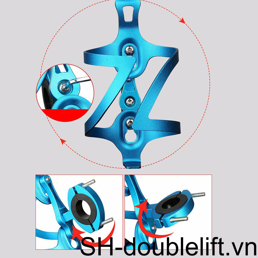 Giá Đỡ Bình Nước Gắn Xe Đạp Bằng Hợp Kim Siêu Nhẹ Dễ Lắp Đặt Tiện Dụng