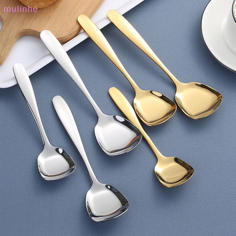 Bộ Muỗng Nĩa Lớn Bằng Thép Không Gỉ Tiện Dụng Cho Nhà Bếp