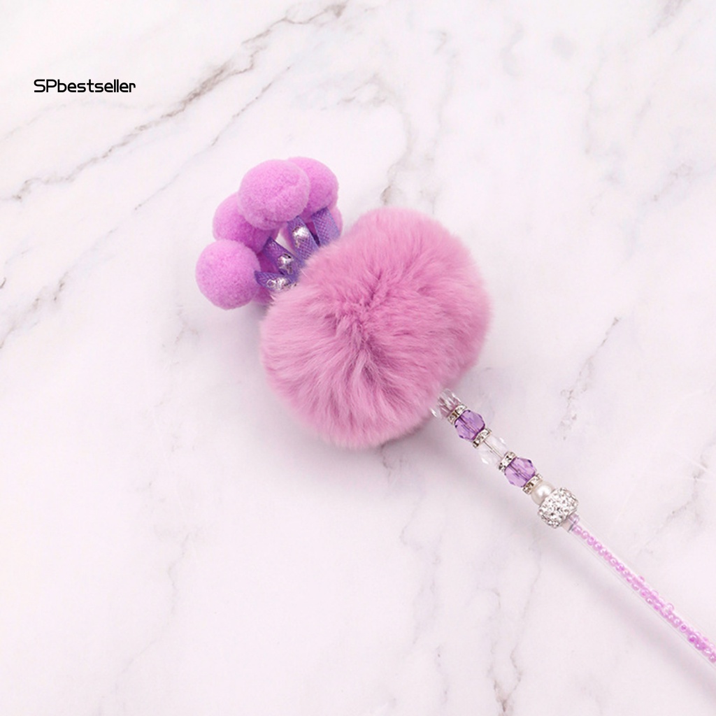 Gậy Trêu Mèo Bằng Lông Nhung Màu Sắc Tương Tác Giữ Tương Tác Trong Nhà / Ngoài Trời