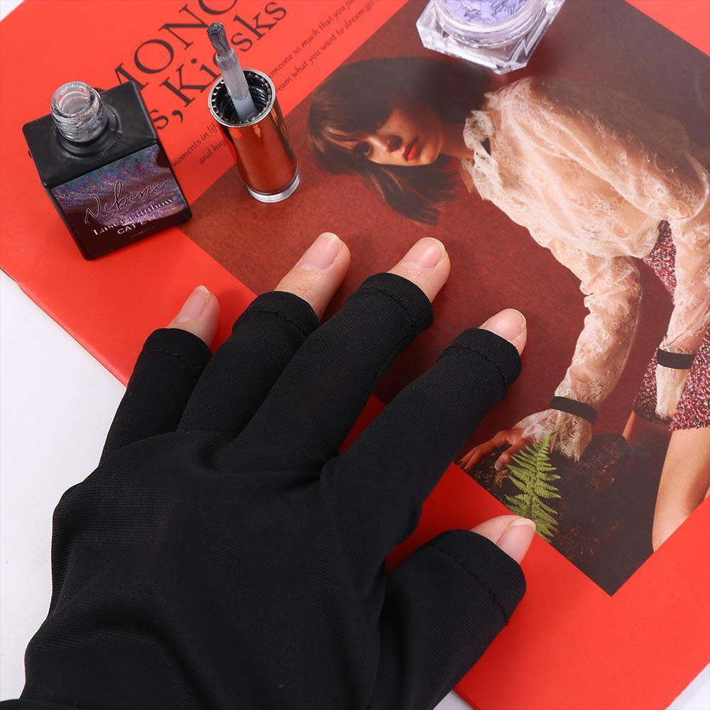 OCEANMAP Găng Tay Chống Tia UV Mềm Mại Dùng Để Hong Khô Móng