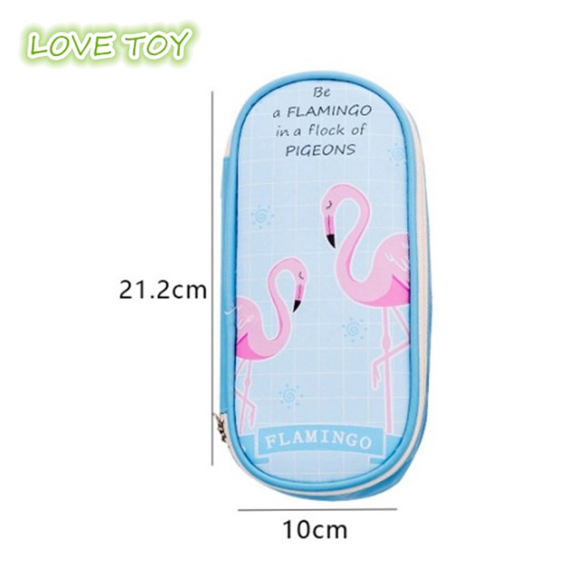 Túi Đựng Bút Chì Đa Năng Sức Chứa Lớn In Họa Tiết Hoạt Hình Nkodok Cho Văn Phòng Phẩm