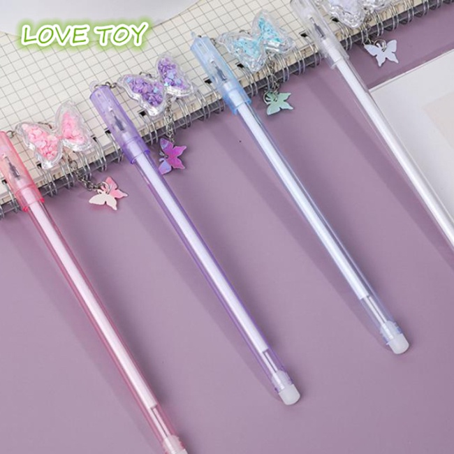 Bút Mực Đen Hình Bướm Xinh Xắn