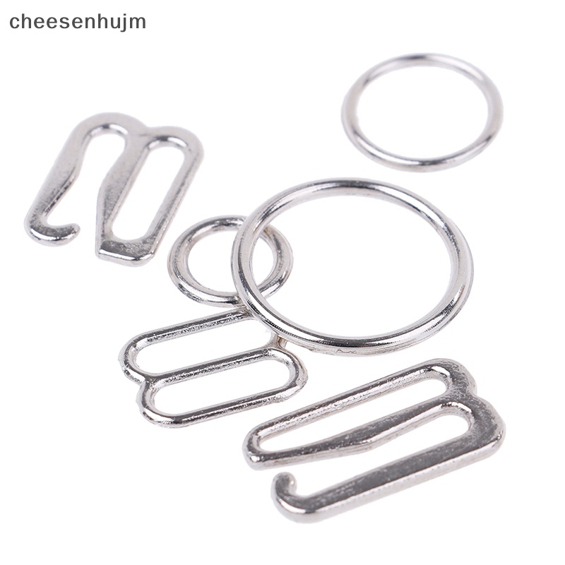 Set 100 Vòng Kim Loại Màu Bạc May Áo Ngực