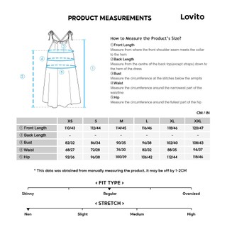 Đầm hoa Lovito boho cho nữ LNE11047 (màu đỏ)