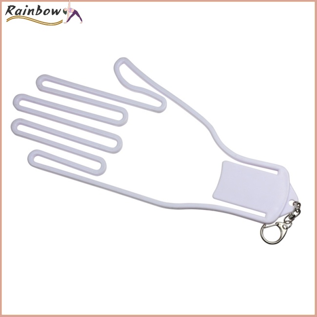 Set 4 Giá Đỡ Găng Tay Chơi Golf Bằng Nhựa Kèm Móc Khóa Tiện Lợi