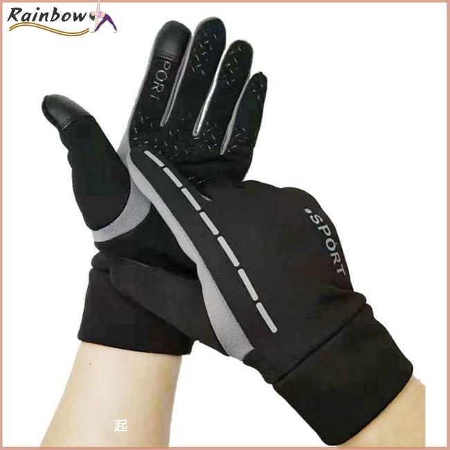 Găng Tay Lái Xe Chống Trượt Có Thể Chạm Màn Hình Cảm Ứng Dành Cho Nam Nữ