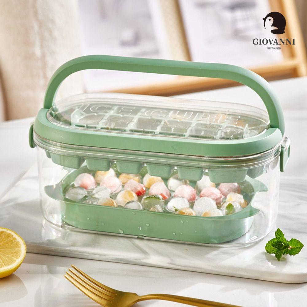 Khuôn Làm Kem Que Bằng Nhựa Có Nắp Đậy Tiện Dụng