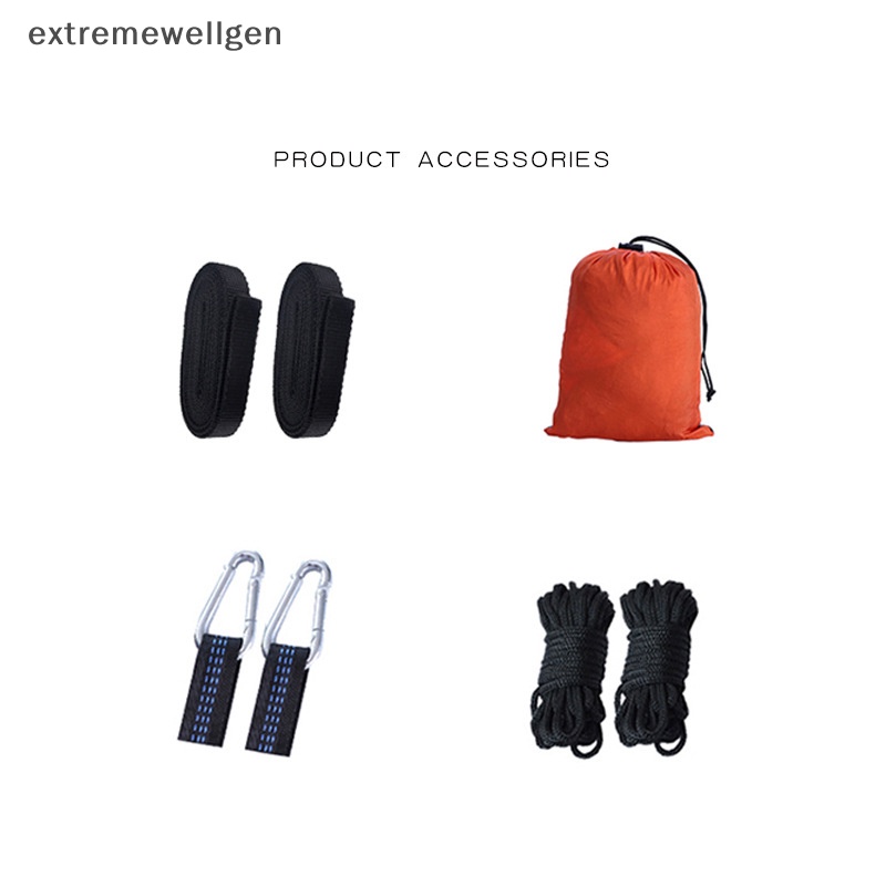 Võng Cắm Trại Ngoài Trời Kèm Màn Chống Muỗi Kèm Mùng Chống Muỗi Cho 2 Người