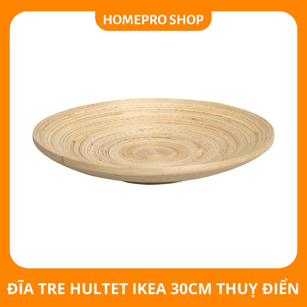 Đĩa tre HULTET IKEA Thuỵ Điển 30cm chính hãng