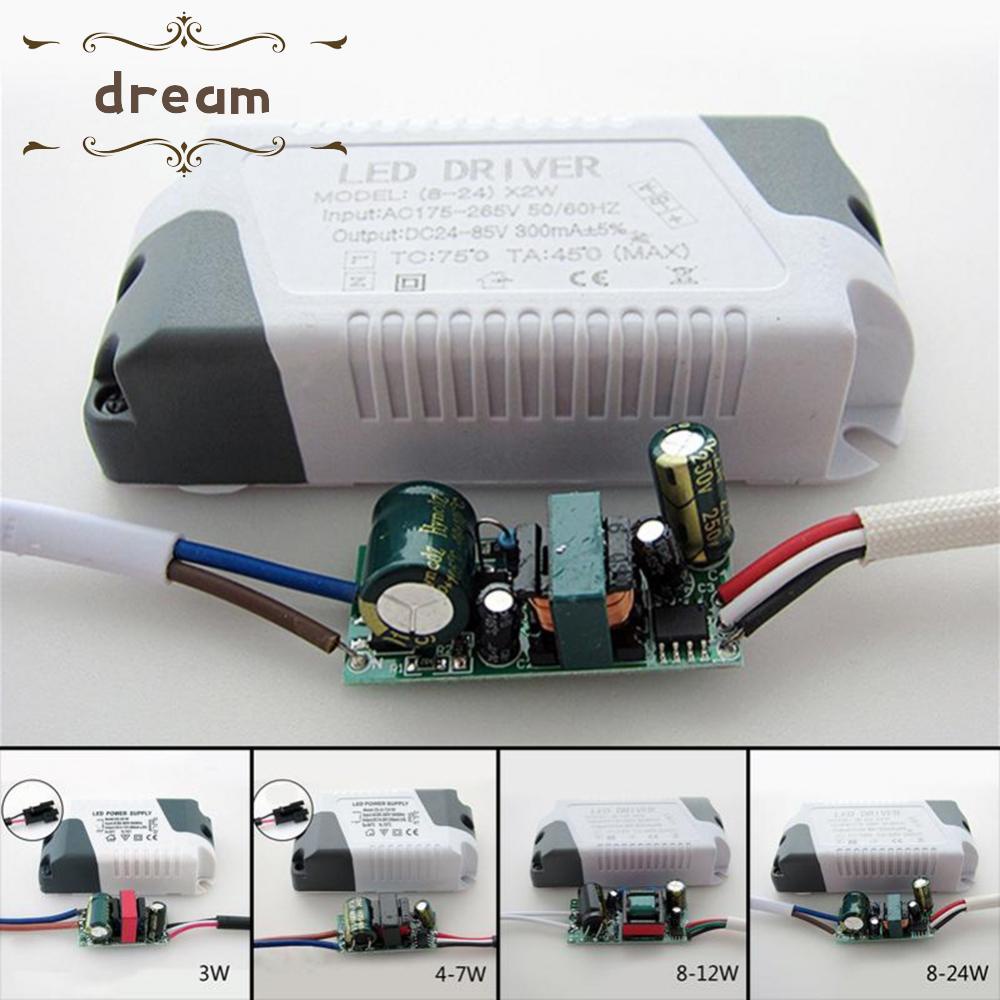 【DREAMLIFE】High Quality LED Driver for Lights Input Voltage AC85 265V Output Voltage 3 85V