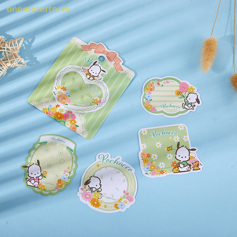 Onemetertn Giấy Dán Ghi Chú Họa Tiết Hoạt Hình Cún Cinnamon Melody Dễ Thương Cho Học Sinh