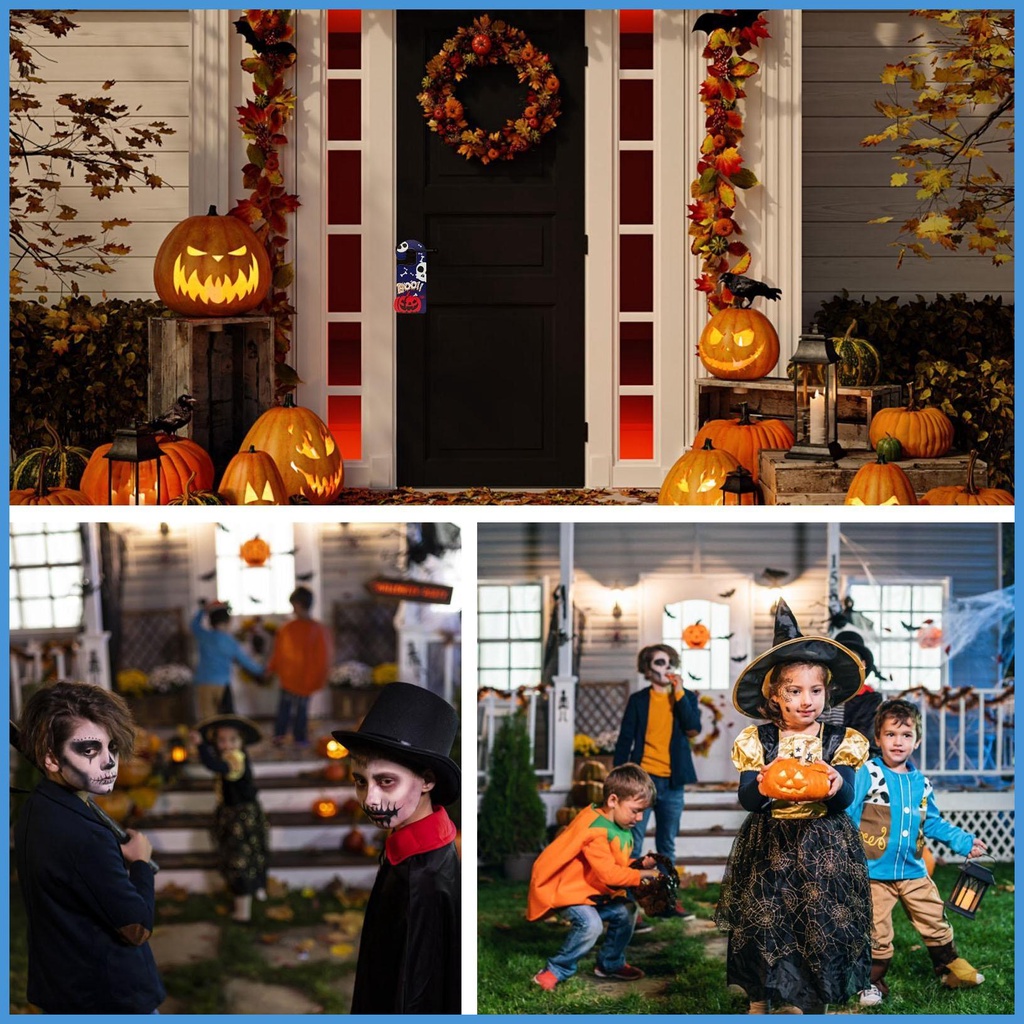 Biển Hiệu Treo Cửa Trang Trí Phong Cách Halloween