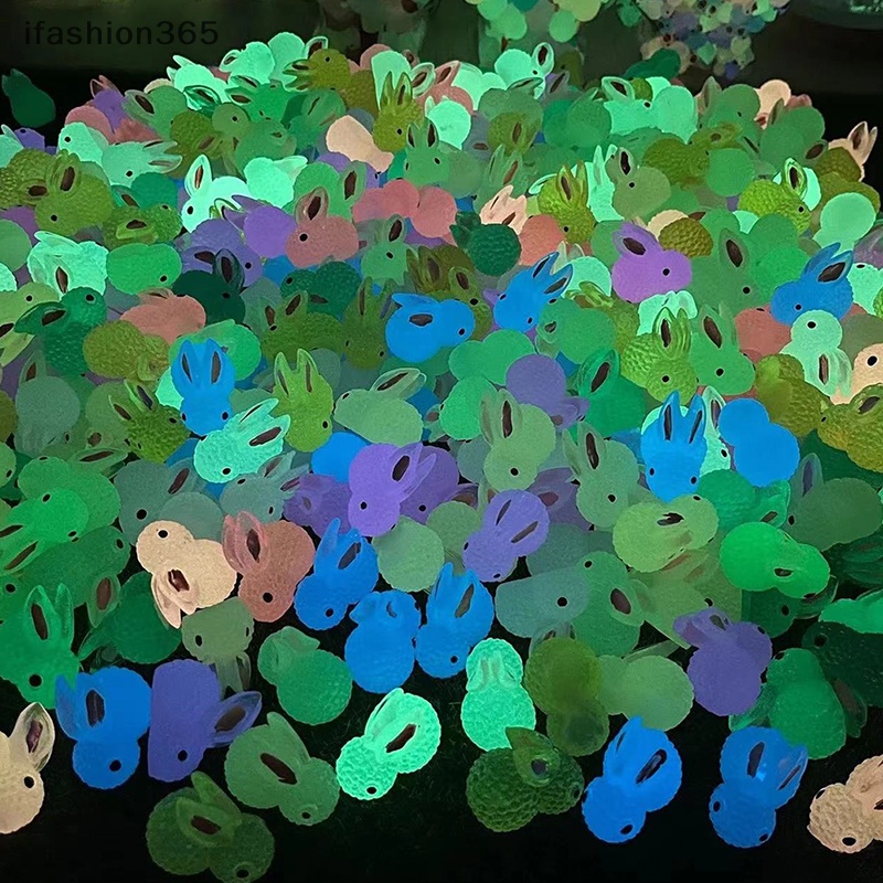 Mô Hình Gà Con Mini Bằng Nhựa Resin Dạ Quang Trang Trí Xe Hơi / Nhà Cửa / Sân Vườn ifashion365