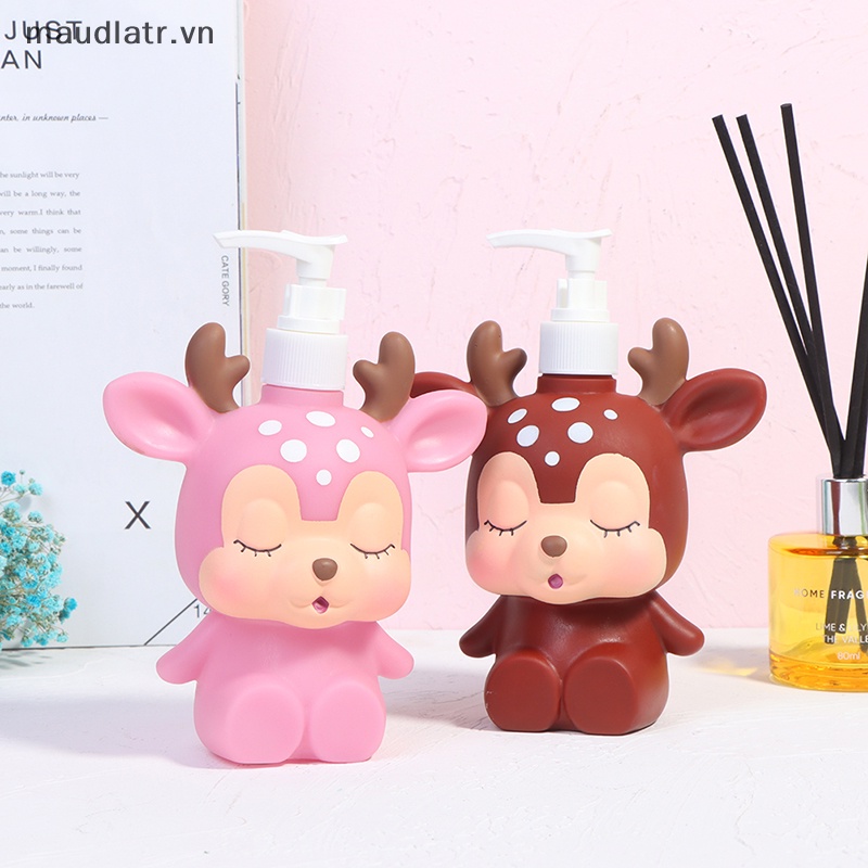 Bình Đựng Dầu Gội / Sữa Tắm Dạng Lỏng Kiểu Hoạt Hình Dễ Thương